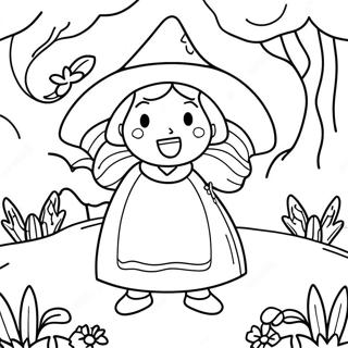 Strega Nona Magical Garden Coloring Page 57393-46054