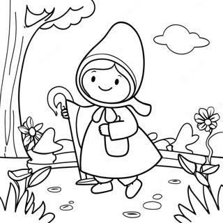 Strega Nona Magical Garden Coloring Page 57393-46055