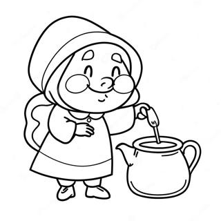 Strega Nona Coloring Pages