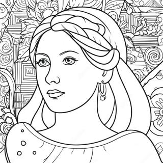 Turning Red Miriam Coloring Page 57413-46068