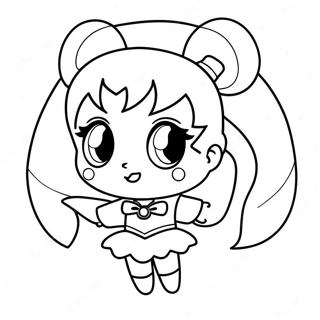 Chibi Sailor Moon Coloring Pages