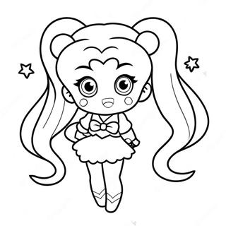 Chibi Sailor Moon Coloring Page 57433-46087