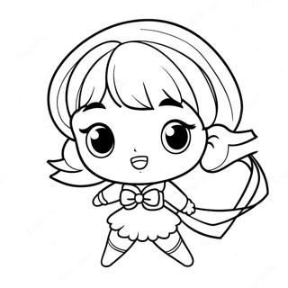 Chibi Sailor Moon Coloring Pages