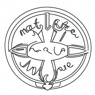 Motley Crue Logo Coloring Page 57473-46113