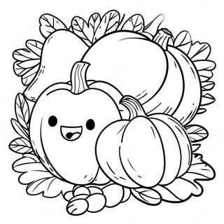 I Am Thankful For Friends Coloring Page 5747-4694