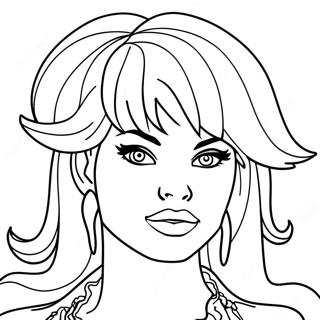 Jem And The Holograms Coloring Page 57493-46129