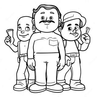 Shameless Characters Coloring Page 57504-46138