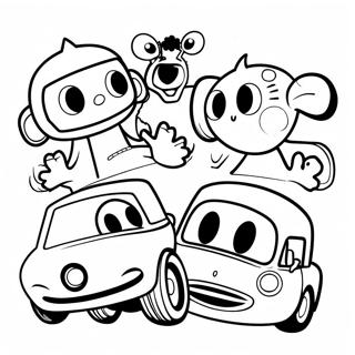 Ricky Zoom And Friends Coloring Page 57514-46149