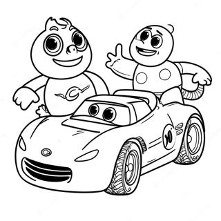 Ricky Zoom And Friends Coloring Page 57514-46151