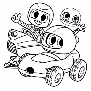 Ricky Zoom And Friends Coloring Page 57514-46152