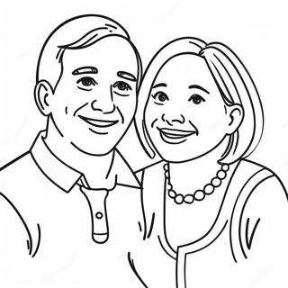 Happy Mom And Dad Coloring Page 57524-46154