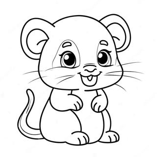 Cute Baby Mammal Coloring Page 57534-46166