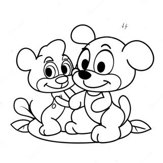 Adorable Disney Character Quote Coloring Page 57544-46170