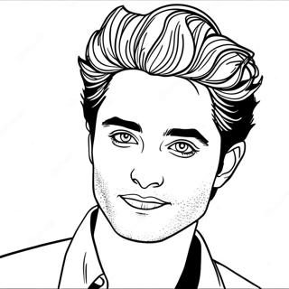 Edward Cullen Coloring Pages