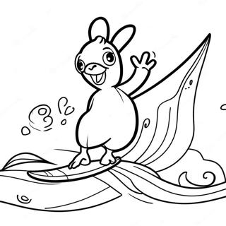 Surf S Up Coloring Page 57583-46206