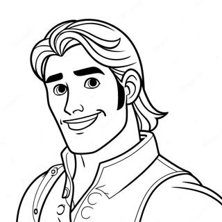 Flynn Rider Coloring Page 57613-46227