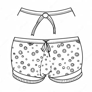 Cute Underwear Coloring Page 57623-46235