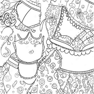 Funny Underwear Patterns Coloring Page 57624-46239