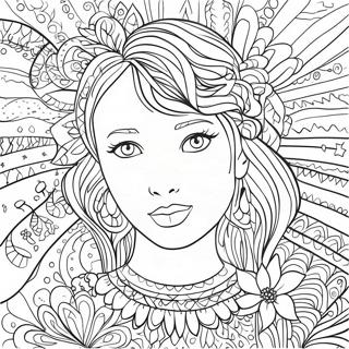 I Am Enough Affirmation Coloring Page 57673-46270