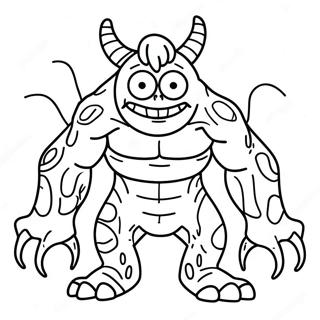 Monster Zero Coloring Page 57683-46279