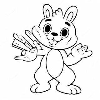 Shadow Bonnie Coloring Page 57713-46306