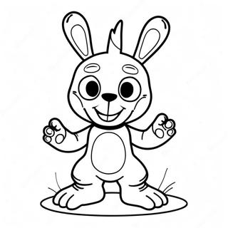 Creepy Shadow Bonnie In The Dark Coloring Page 57714-46315