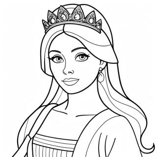 Aria Princess Coloring Page 57753-46336