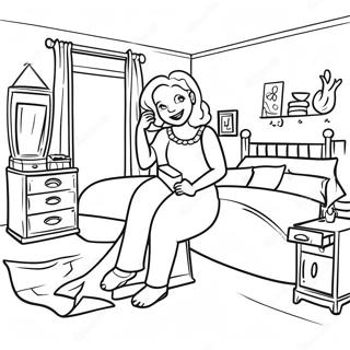 Ginger Foutley In Her Room Coloring Page 57764-46349