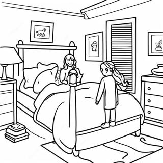 Ginger Foutley In Her Room Coloring Page 57764-46350