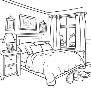 Ginger Foutley In Her Room Coloring Page 57764-46351