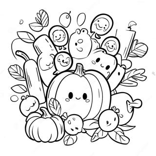 Religious Children's Church Thanksgiving Coloring Pages