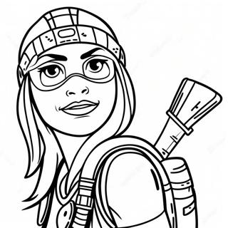 Renegade Raider Coloring Pages