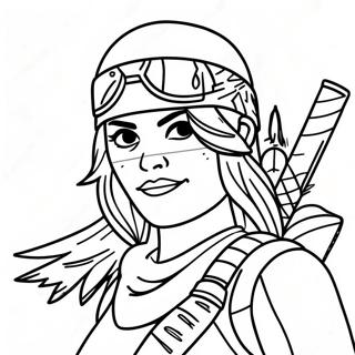 Fearless Renegade Raider Coloring Page 57774-46358