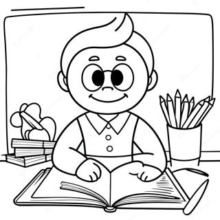 Best Teacher Ever Coloring Page 57783-46363