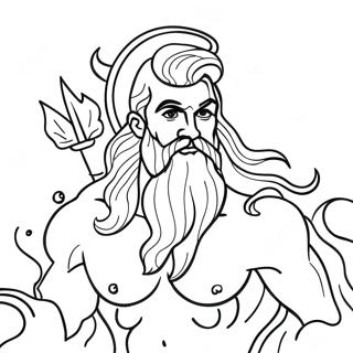 Poseidon Coloring Page 57793-46370