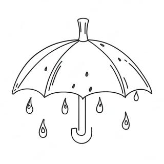 Rain Drop Coloring Page 57803-46378