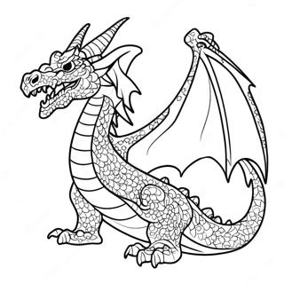 Death Song Dragon Coloring Page 57843-46407