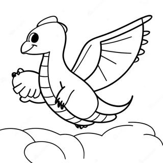 Lugia Coloring Pages