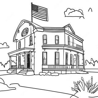 Texas History Coloring Pages