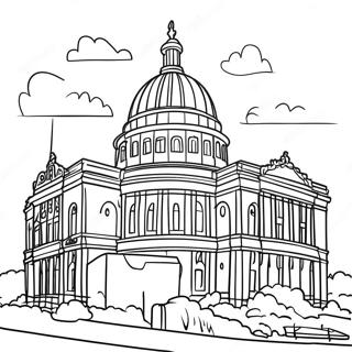 Famous Texas Landmarks Coloring Page 57864-46439