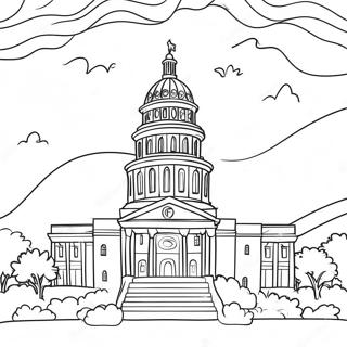 Famous Texas Landmarks Coloring Page 57864-46440