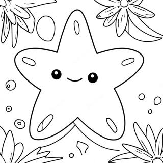 Starfish Coloring Pages