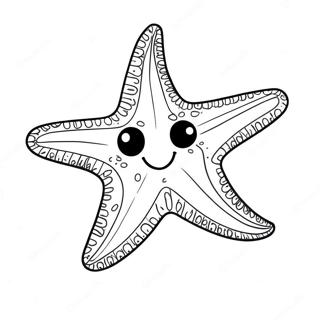 Starfish Coloring Page 5786-4730