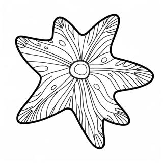 Starfish Coloring Page 5786-4731