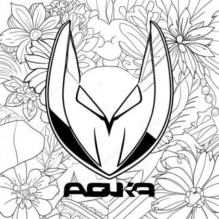 Acura Logo Coloring Page 57873-46429