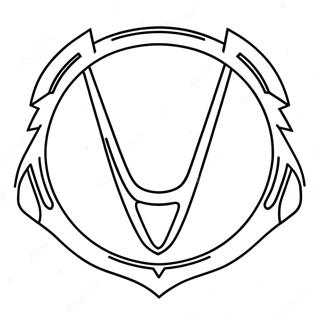 Acura Logo Coloring Page 57873-46430