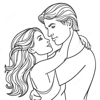 Sensual Couples Coloring Page 57954-46504