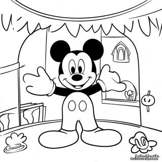 Mickey Mouse Playhouse Adventure Coloring Page 57994-46535