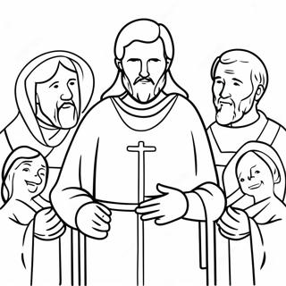 Apostles Creed Coloring Pages