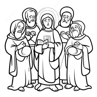 Apostles Creed Coloring Page 58003-46539